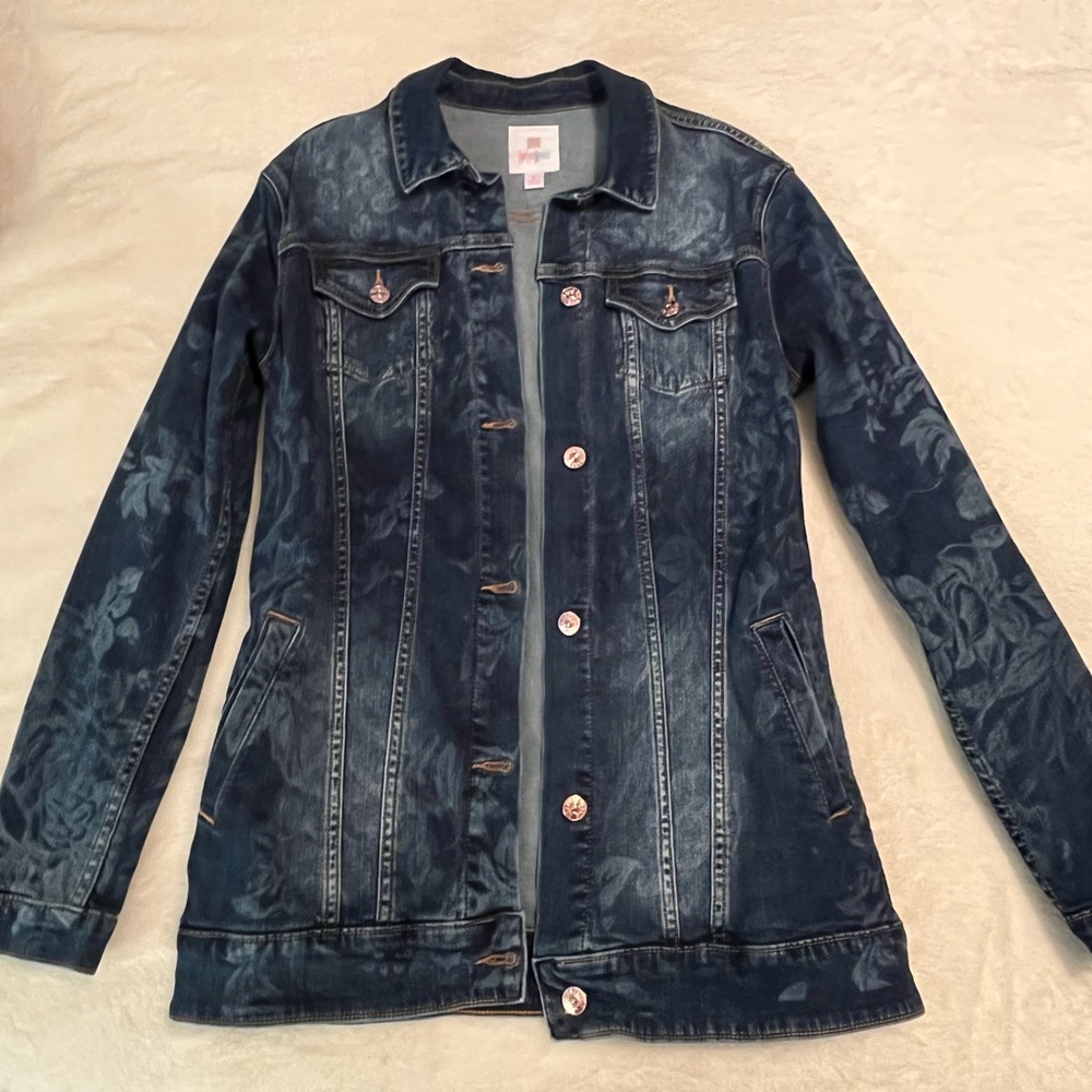 LuLaRoe Denim Jacket Size Small